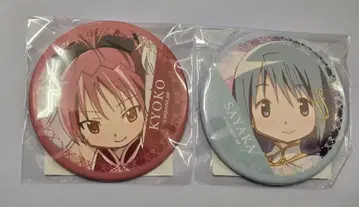 마도마기 제비뽑기당 쿄코 사야카 캔뱃지 세트 쿄사야 옥타비아