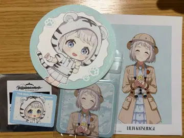 학원 아이돌 마스터 학마스 카츠라기 리이야 토부 동물공원 캔뱃지