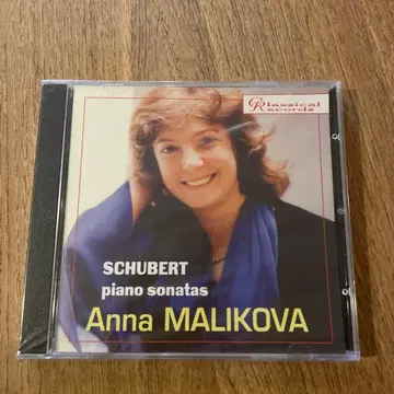 새상품 CR-050 안나 마리코바(Pf)의 슈베르트 피아노 소나타집