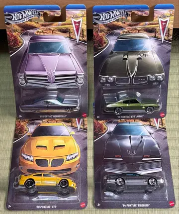 핫휠 셀레브레이션 모듬 폰티악 센테니얼 4대