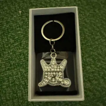 아라시를 여행하는 전시회 키링 스와로브스키 실버