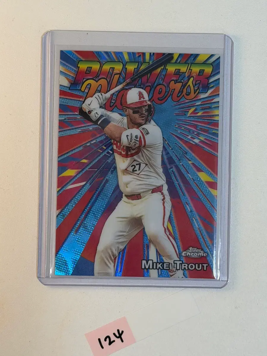 마이크 트라웃 Topps MLB 야구카드