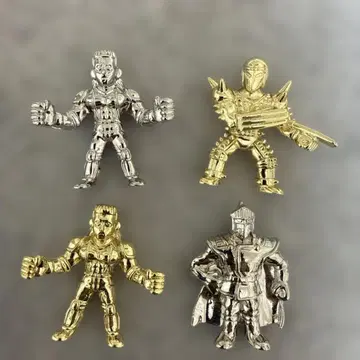 근육맨 다이캐스트 킨케시 메탈릭 피규어 4체 세트