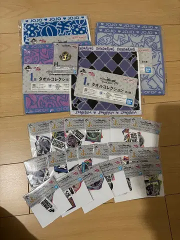 죠죠의 기묘한 모험 제일복권 하위상 세트