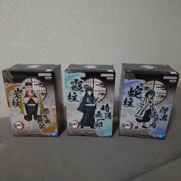 귀멸의 칼날 피규어 세트 토키토 무이치로 히메지마 교메이 이쿠로 오바나이