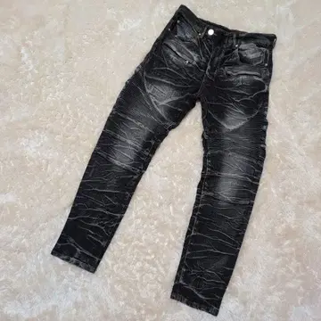 인기 00s y2k archive 오니히게 스키니 데님 팬츠 지퍼