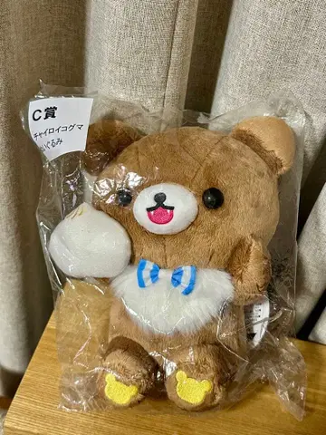 로손 리락쿠마 복권 C상 차이로이코구마 봉제 인형