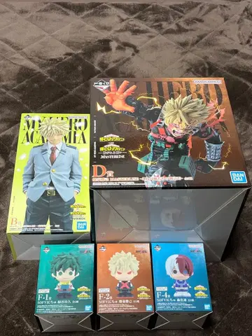 나의 히어로 아카데미아 이어지는 마음 제일복권 1번복권 히로아카 피규어