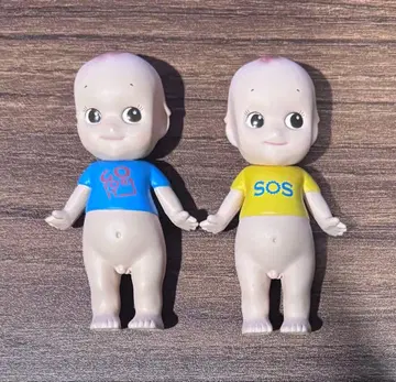 [ 레어 ] 소니 엔젤 큐피 2005년 T셔츠 시리즈 2체 세트