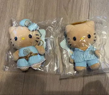 카할라 호텔 일광화상 키티 다니엘 미개봉 새상품 마스코트 키링 페어