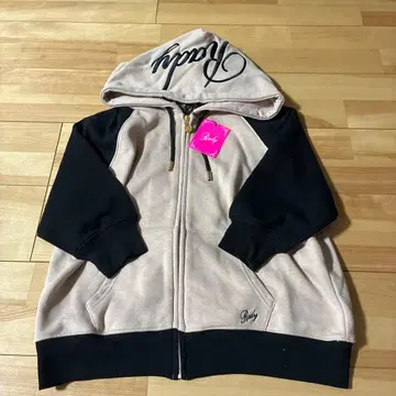 rady 지퍼 후드티 바이컬러