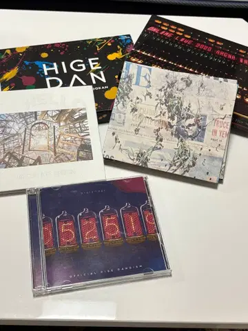 Official HIGE DANDism 5개 세트