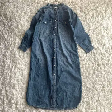 SLOBE IENA 슬로브 이에나 LE DENIM 롱 원피스 데님