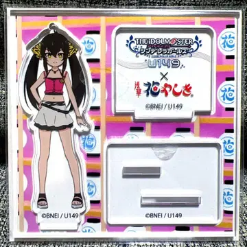 아이돌 마스터 마토바 리사 아사쿠사 하나야시키 아크릴 스탠드