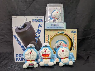 도라에몽 신 진구의 해저귀암성 마스코트 + 공기포 외 총 6점 SET