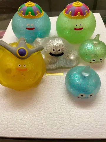 말랑말랑 슬라임 피규어 6체 세트