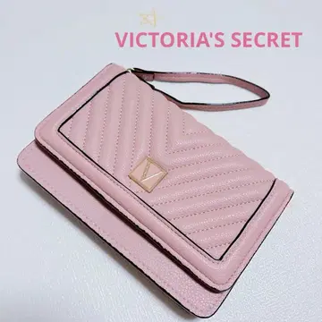VICTORIA'S SECRET 핑크 퀼팅 접이식 지갑 봄