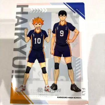 하이큐 쿠라스시 클리어 파일 캔뱃지 메지루시 참 세트 판매