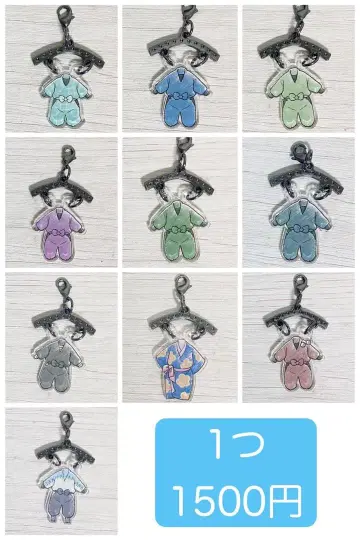 닌타마 란타로 코스푸치 컬렉션 코스튬 키링 참