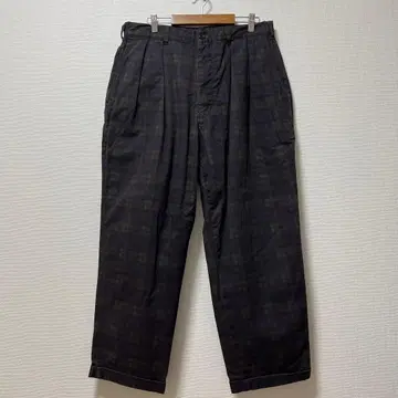 SSZ BEAMS SURF&SK8 3P CHINO 20AW 블랙워치