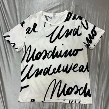 Moschino 로고 프린트 T셔츠