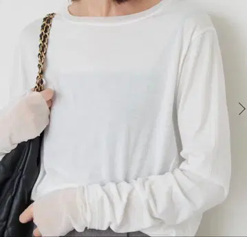 SLOBE IENA 슬로브 이에나 레이어드 슬리브 롱 티셔츠