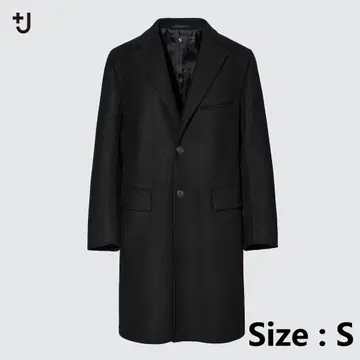 UNIQLO+J 울 블렌드 체스터 코트 / S JIL SANDER