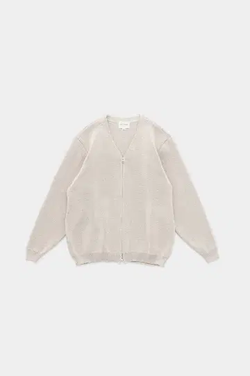 [ STILL BY HAND ] 폴리에스테르 와시 소재 니트 블루종