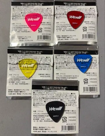 봇치 더 록! 봇치 더 록! 밴드 피크풍 아크릴 전 5종 세트