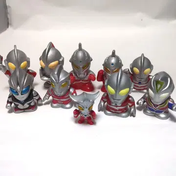 울트라맨 소프트 비닐 손가락 인형 미니 피규어