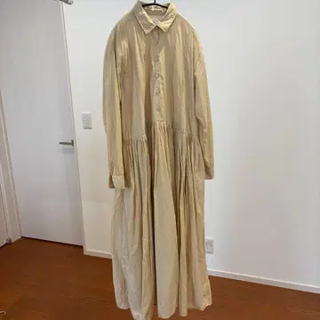 메종드소일 maison soil, 베이지 긴팔 셔츠 원피스