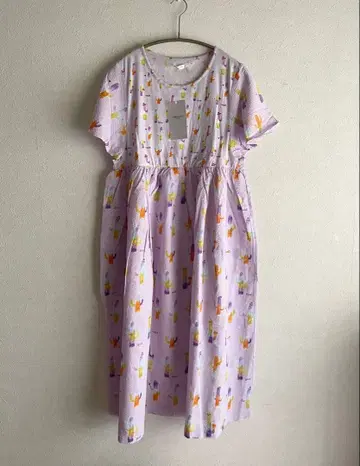 새상품 tsumori chisato SLEEP*4분 소매 원피스 와코루