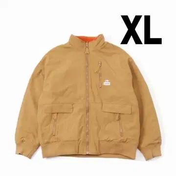 CHUMS 참스 나일론 자켓 플리스 백 리버서블 자켓