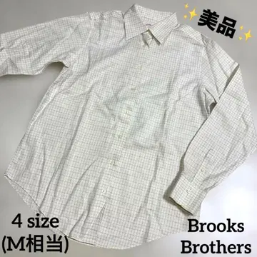 새상품급 Brooks Brothers 여성용 셔츠 그래프 체크 M