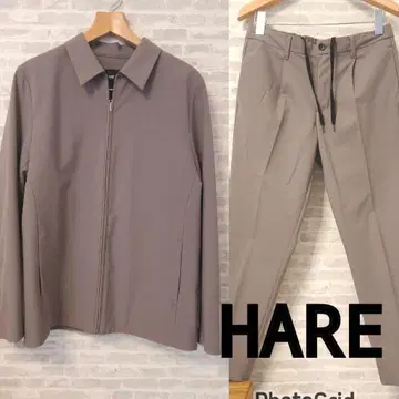 HARE 하레 울 혼방 셋업 블루종 팬츠/슬랙스 자켓