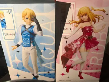 라운드원 한정판 최애의 아이 피규어 아쿠아 루비 전 2종 세트