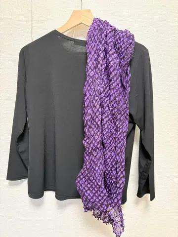 가타야마 분자부로 상점 실크 츠츠츠 시보리 스카프