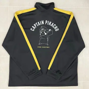 포켓몬 캡틴 피카츄 트랙 자켓 긴팔 저지 L 사이즈