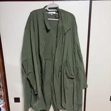 MONO-MART 올리브 그린 모즈 코트 L