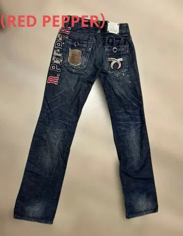 레드 페퍼 RED PEPPER 데님 청바지 남성용 y2k
