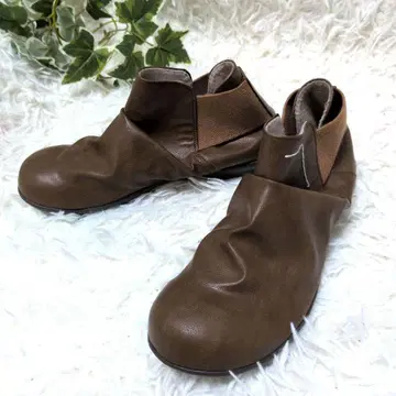 새상품급 리게타 2ball 츠볼 브라운 부츠 합성 피혁 L 숏