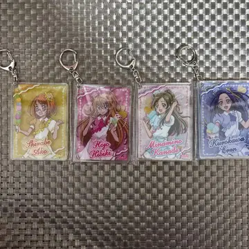 프리큐어 스위츠 페어 아이스크림 3D 아크릴 카드 키링