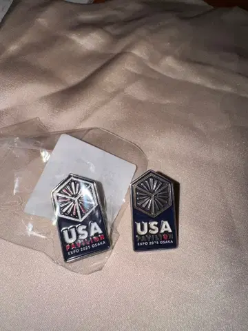 USA Pavilion Pin EXPO 2025 OSAKA 2개 세트
