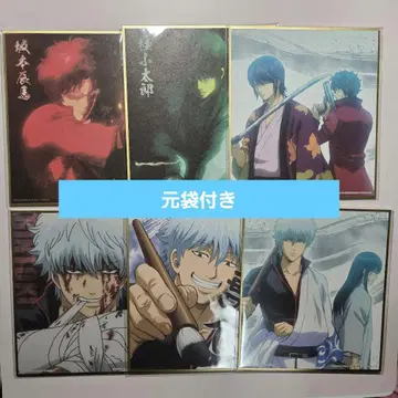 은혼 콜렉터블 색지 가챠 가샤폰 6종