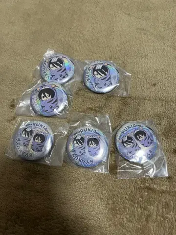 쿠치키 뱌쿠야 쿠치키 루키아 아기띠 캔뱃지