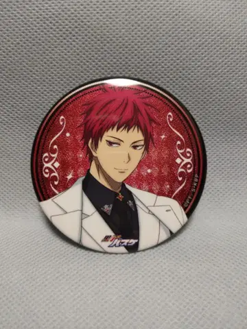 쿠로코의 농구 쿠로바스 GIGO 카페 수트 글리터 캔뱃지 아카시 세이쥬로