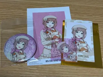 히메사키 리나 학원 아이돌 마스터 토부 동물공원 캔뱃지