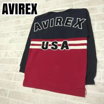 AVIREX 아비렉스 피케 셔츠 라거 셔츠 L 사이즈