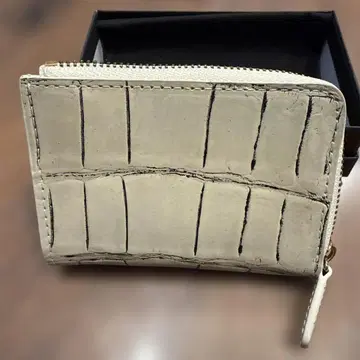 크로커다일 코인 케이스 베이지