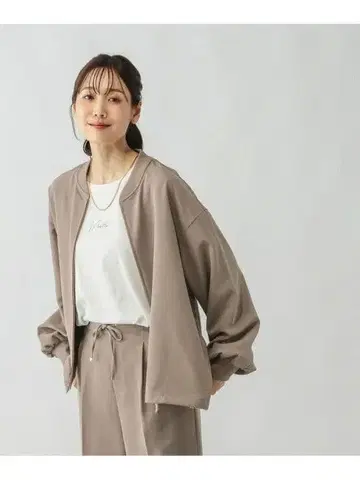 GLOBALWORK W 크로스 ZIP 블루종